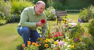 Talking to flowers