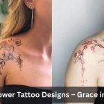 Shoulder Flower Tattoos