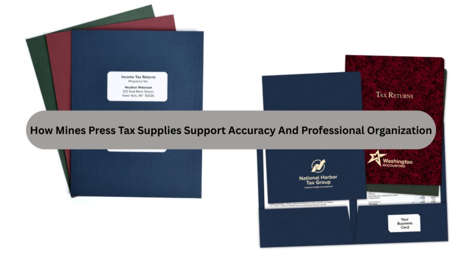 How Mines Press Tax Supplies Support Accuracy And Professional Organization