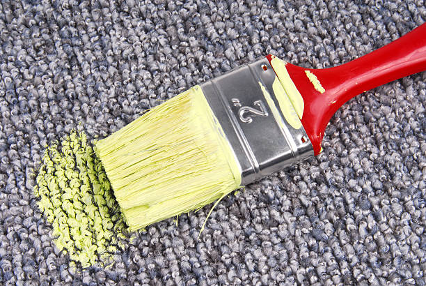 Removing Paint from Carpets